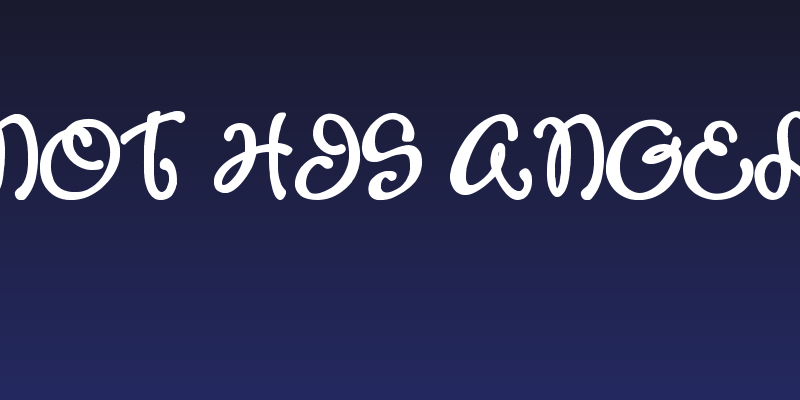 Not His Angel Social Header