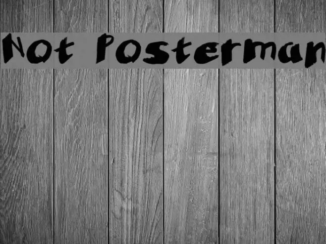 Not Posterman Example 3