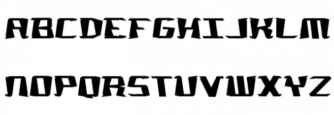 Not Quite Right BRK Шрифта ВЕРХНИЙ