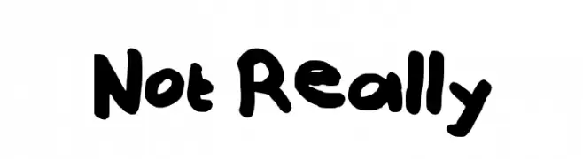 Not Really  Fuentes Gratis Descargar