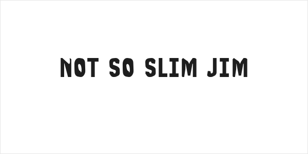 Not So Slim Jim Logo
