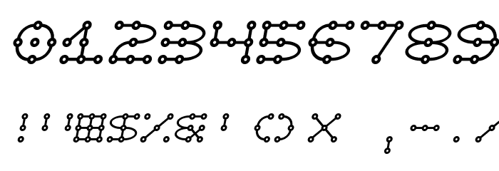 Not just a toy Font OTHER CHARS