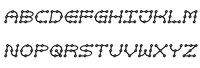 Not just a toy Font LOWERCASE