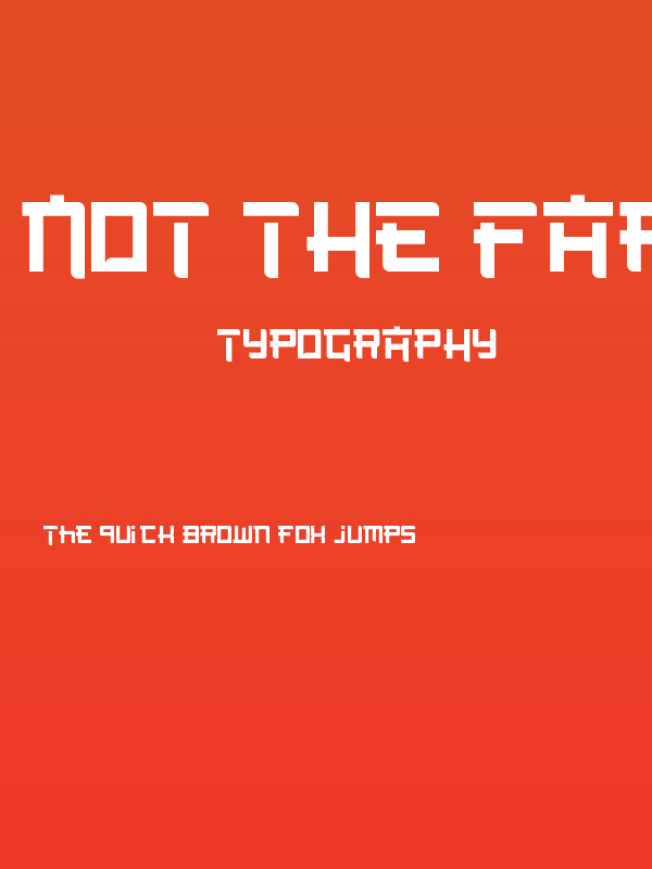 Not the far east Poster