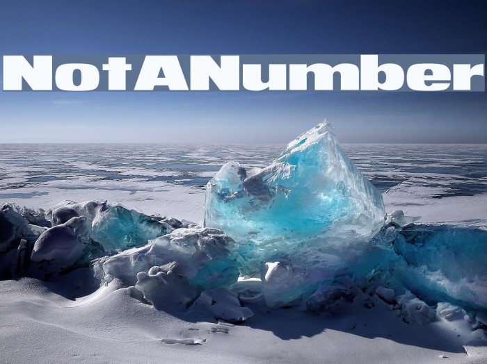 NotANumber Font examples