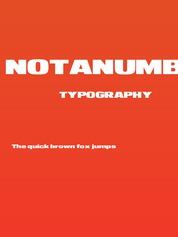 NotANumber Poster