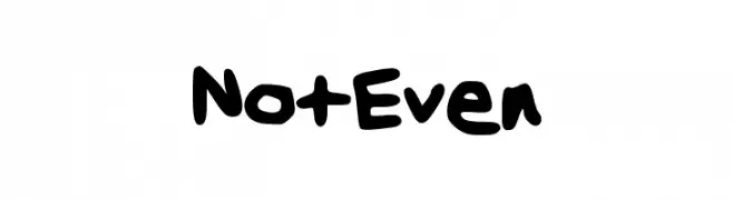 NotEven  Fuentes Gratis Descargar