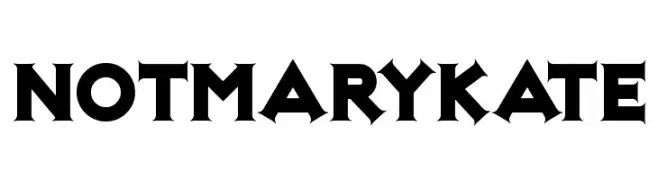 NotMaryKate  les polices de caractères gratuit tlcharger