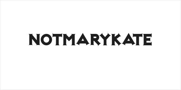 NotMaryKate Logo