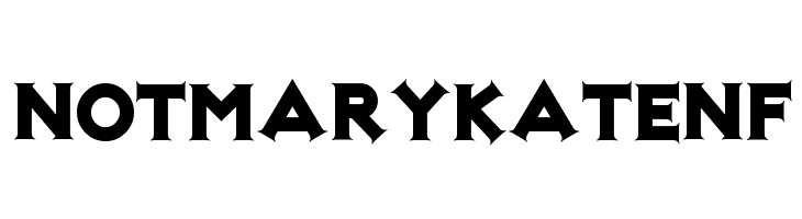 NotMaryKateNF  Descarca Fonturi Gratis