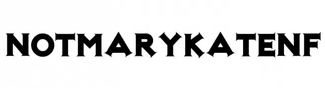 NotMaryKateNF  Frei Schriftart Herunterladen