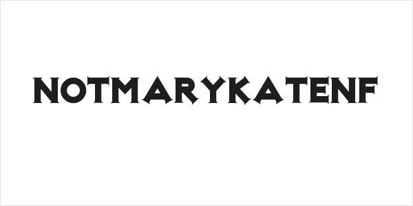 NotMaryKateNF Logo