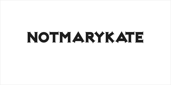 NotMaryKate Logo