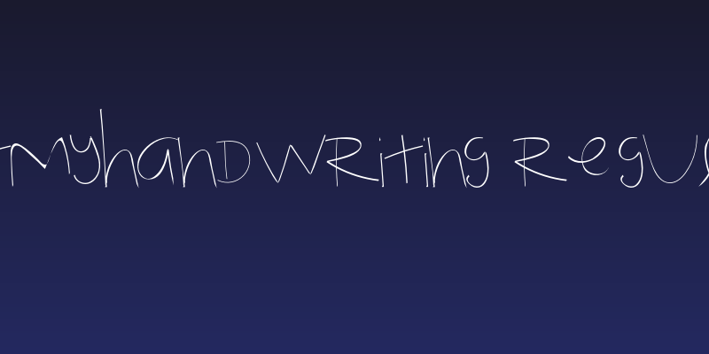 NotMyHandwriting-Regular Social Header