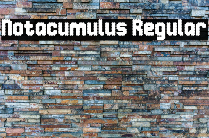 Notacumulus Regular Example 1