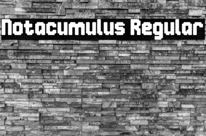 Notacumulus Regular Example 1