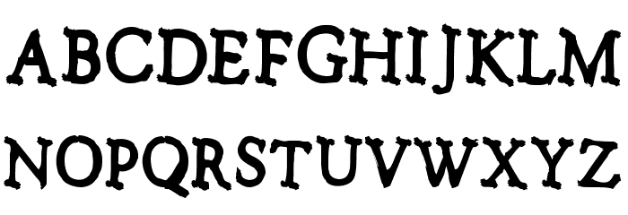 Notalkingplease-Regular Font LOWERCASE