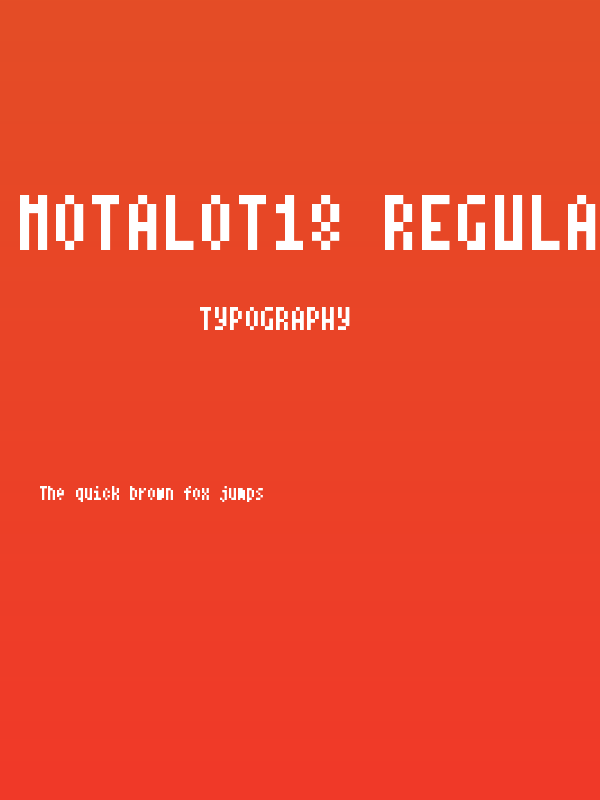 Notalot18 Regular Poster