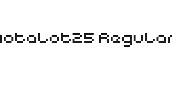 Notalot25 Regular Logo