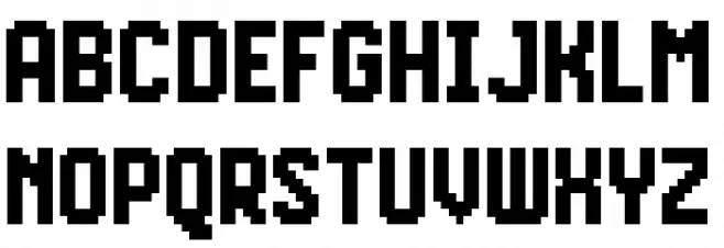 Notalot60 Regular 字体 大写