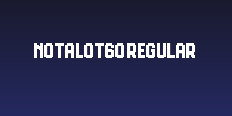 Notalot60 Regular Social Header