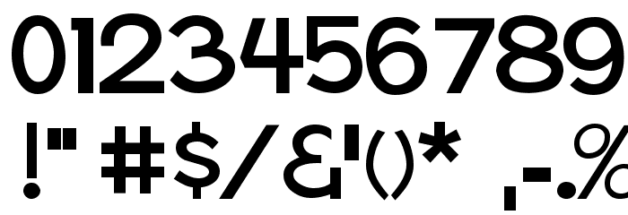 Notation JL Font OTHER CHARS