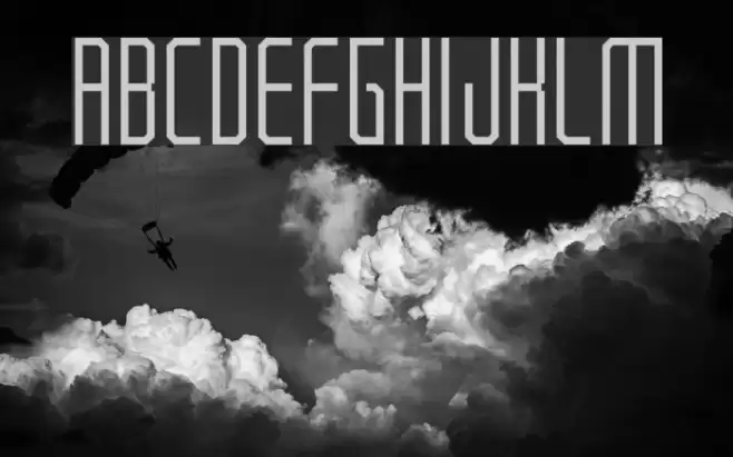 Notchenarow Font examples