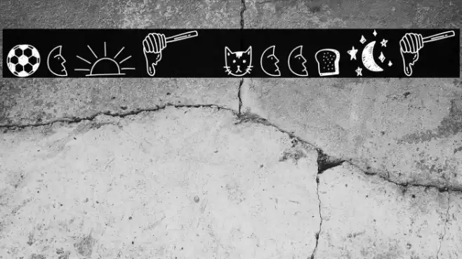 Note Doodle Font examples