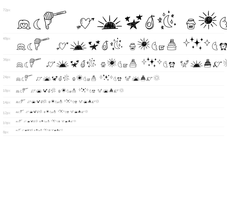 Note Doodle Waterfall