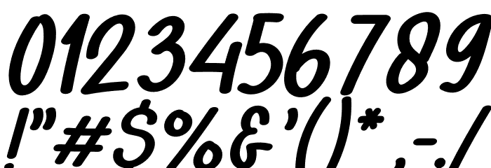 Note Kids School Italic Font OTHER CHARS