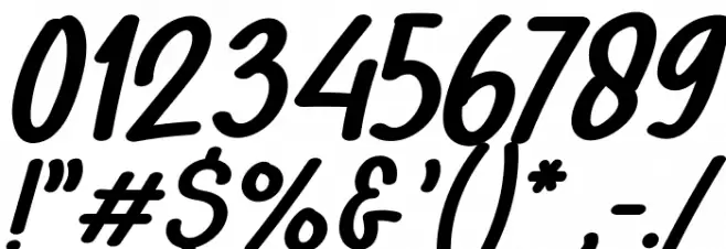 Note Kids School Italic Font OTHER CHARS