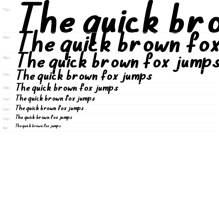 Note Kids School Italic Waterfall