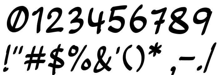 Note Marker 字体 其它煤焦