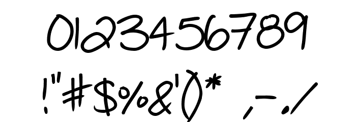 Note to Selfie Bold Fuentes OTROS CHARS