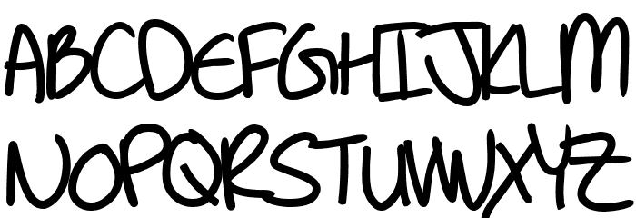 Note to Selfie Heavy Caratteri MAIUSCOLE