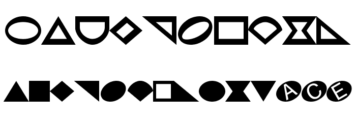 NoteHedz Font OTHER CHARS