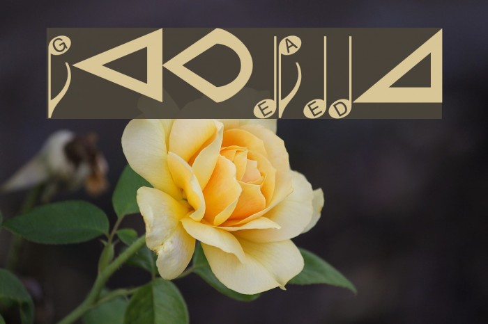 NoteHedz Font examples