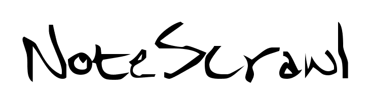 NoteScrawl  Free Fonts Download