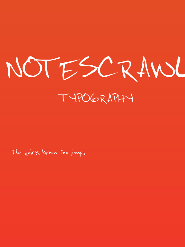 NoteScrawl Poster