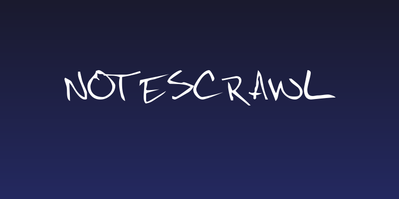 NoteScrawl Social Header