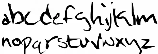 NoteScrawl Font LOWERCASE
