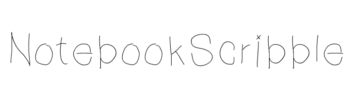 NotebookScribble  免费字体下载