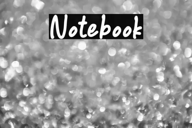 Notebook Font examples