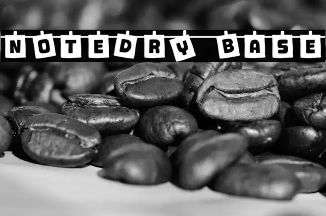 Notedry Base 字体 examples
