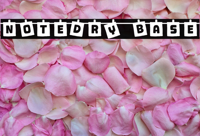 Notedry Base Example 2