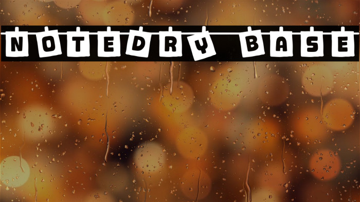 Notedry Base Example 3