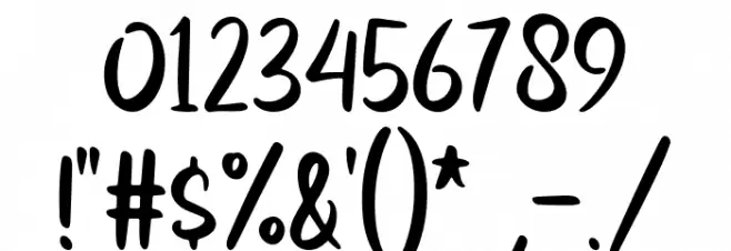 Notela Font OTHER CHARS