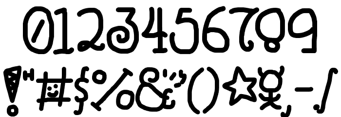 Notepads & Roleplay Font OTHER CHARS