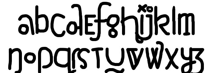 Notepads & Roleplay Font LOWERCASE