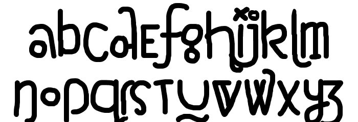 Notepads & Roleplay Font LOWERCASE